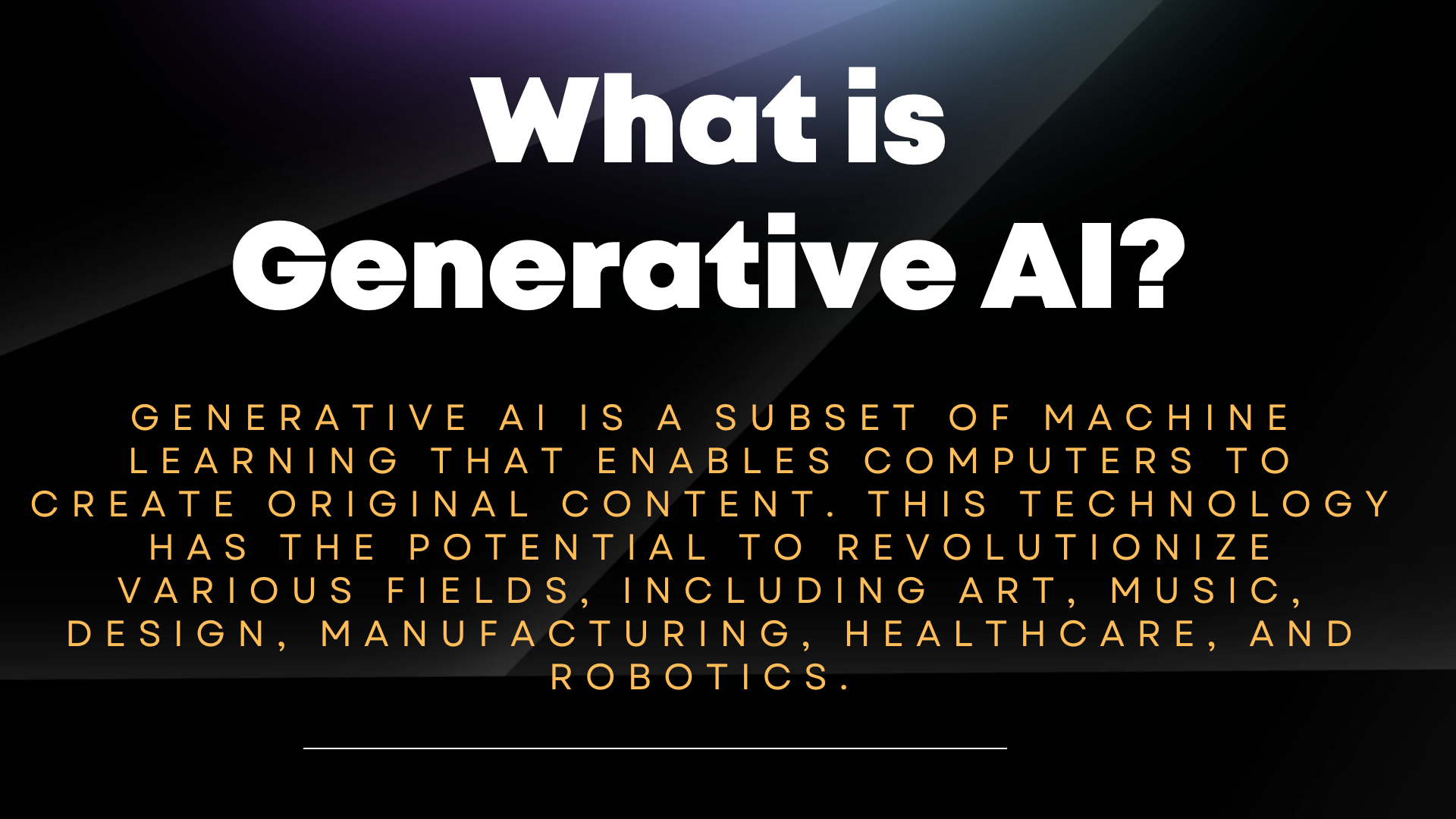 What Is Generative AI V C Solutions