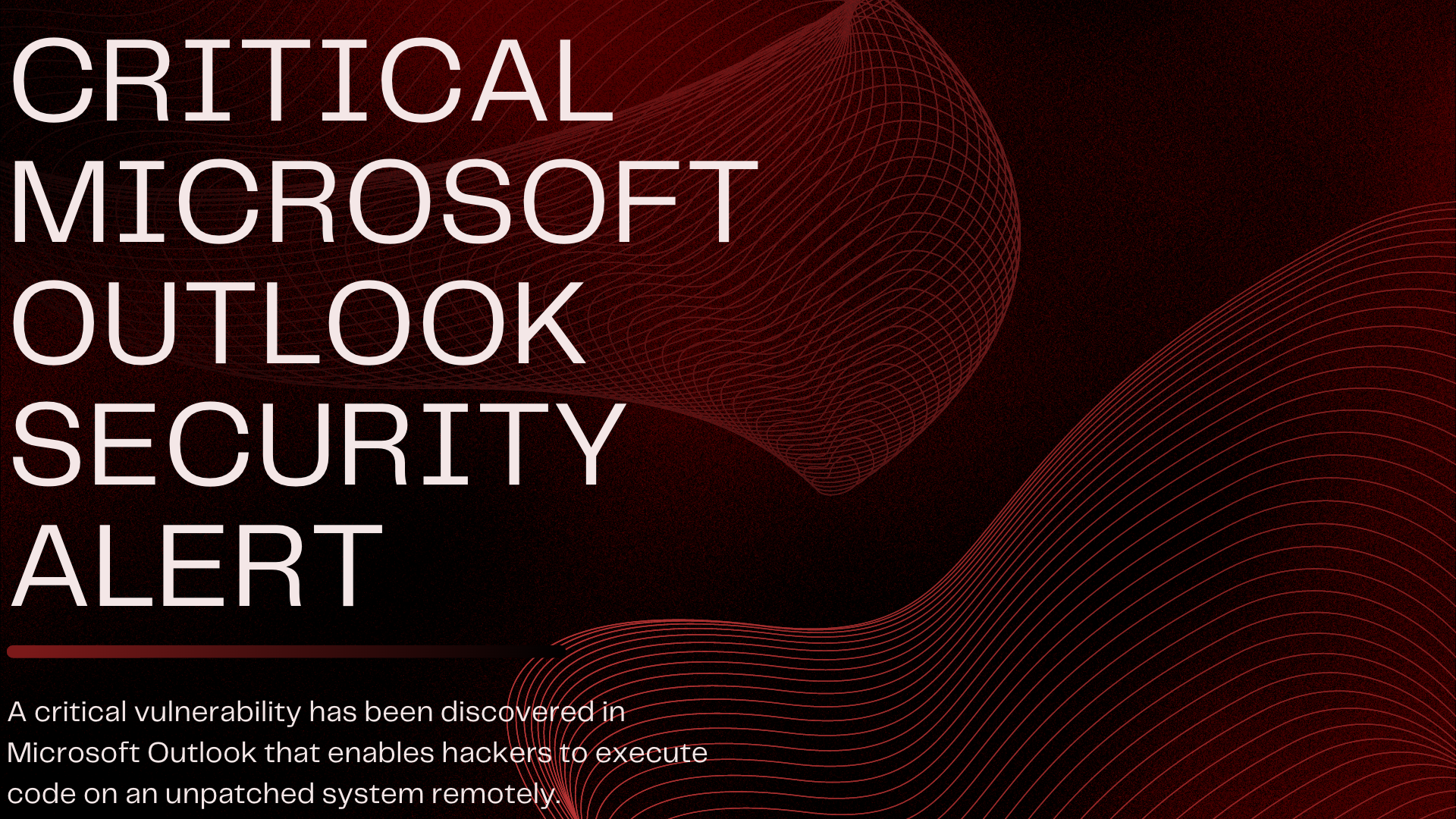 Critical Microsoft Outlook Security Warning